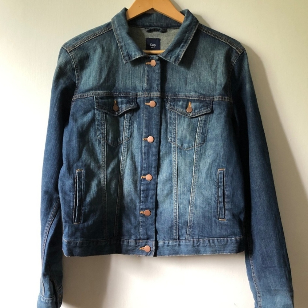 Gap Women's Blue Denim Jacket